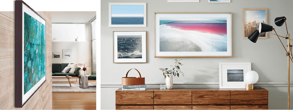 tv kunst waanzinnig QLED beeld Personaliseer je tv foto op tv