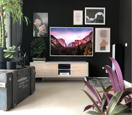 tv als kunst unieke tv nieuwe televisie personaliseer je tv