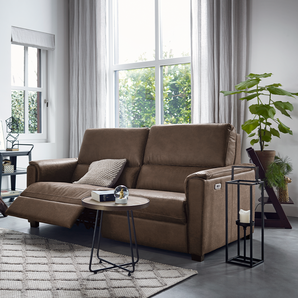 inspiratie bank tenso in leder bruin inhouse als senioren bankstellen