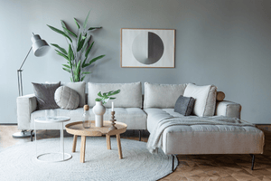 zithoek inspiratie: vloerkleed kiezen bij de ruijtermeube inspiratie kleuren materialen