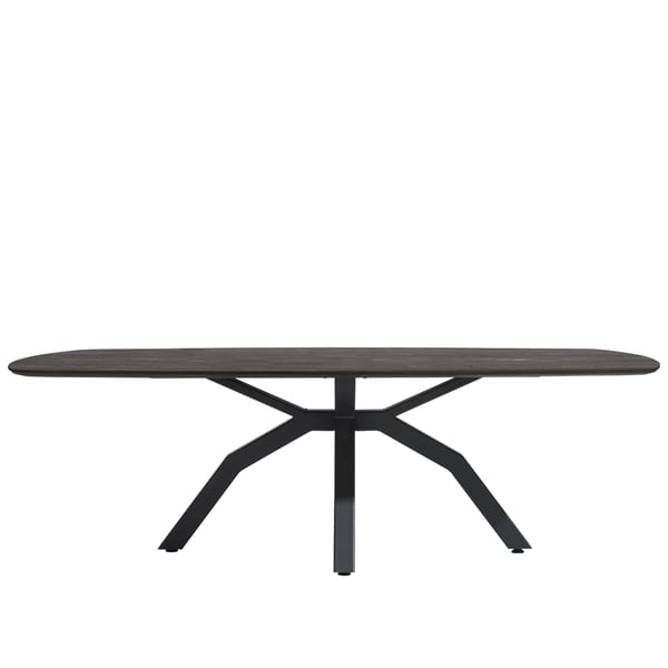 eettafel livada 250 ovaal onyx hout woonboulevard cruquius deruijtermeubel