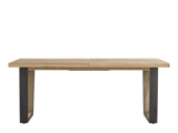 uitschuiftafel metalox hout 160 deruijtermeubel woonwinkel meubelzaak cruquius