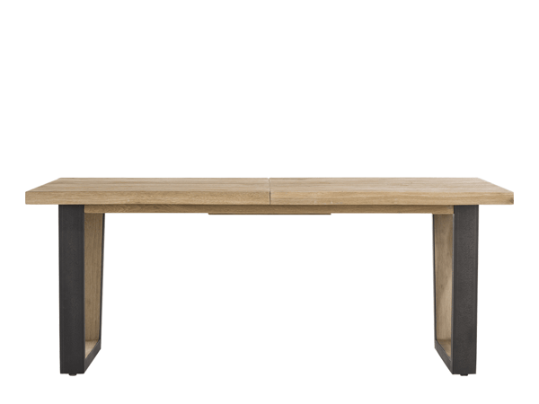 uitschuiftafel metalox hout 160 deruijtermeubel woonwinkel meubelzaak cruquius