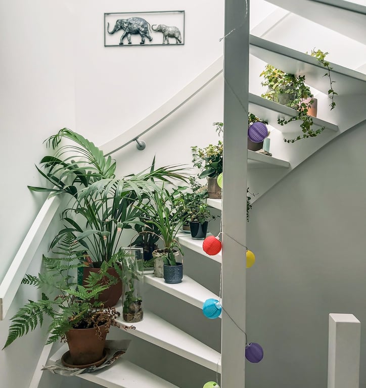 persoonlijk interieur - plantenhoekje