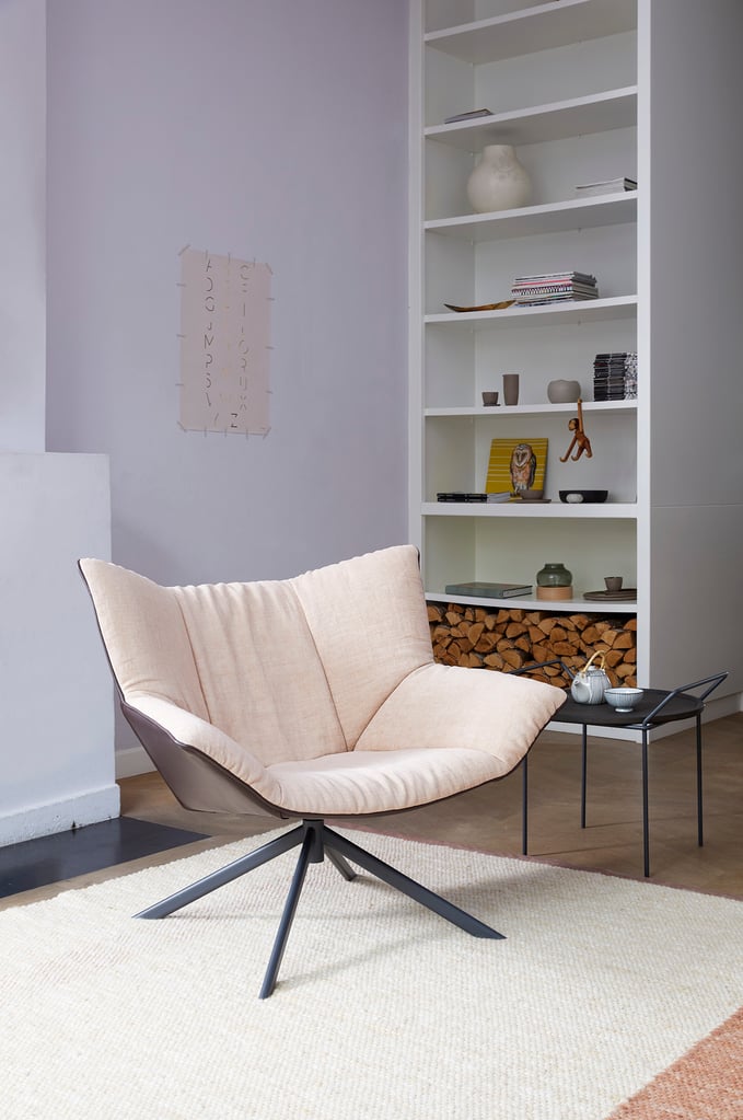 lila interieur - wand