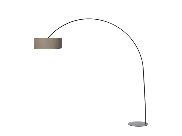 vloerlamp southport arch zwevend lang taupe staande lamp deruijtermeubel baenks