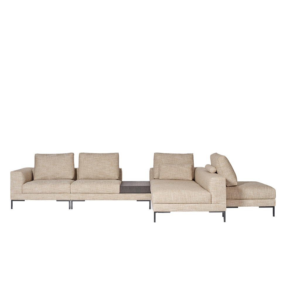 Aikon Lounge 24 design on stock beige elementenbank