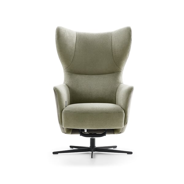 draaifauteuil castleton in stof groen van het merk baenks cruquius