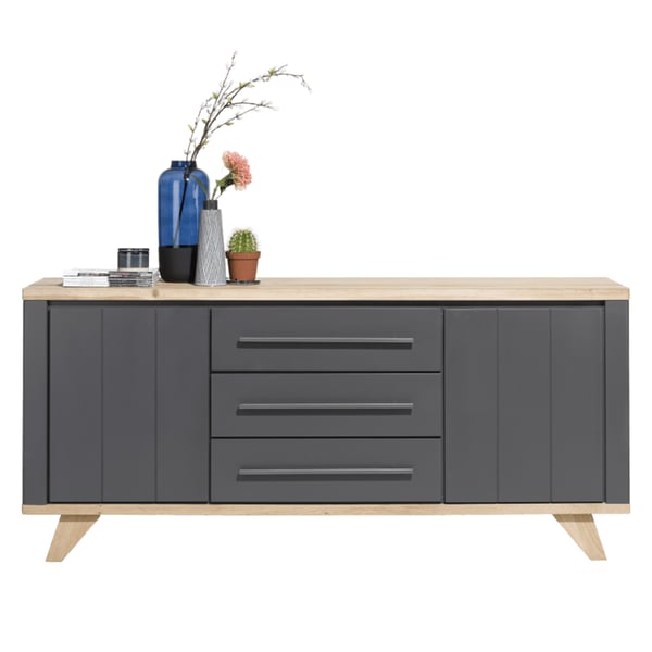 dressoir jardin 190 grijs hout hendersenhazel cruquius woonprogramma