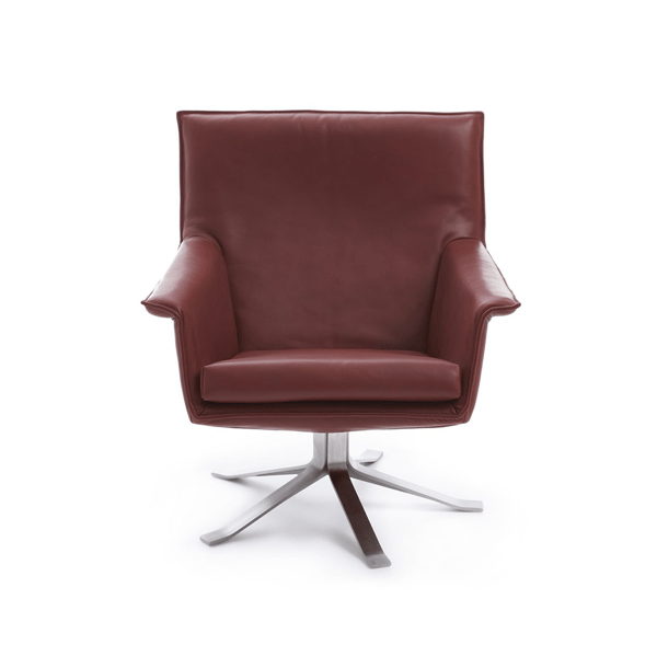 fauteuil djenne leder design on stock cruquius woonwinkel