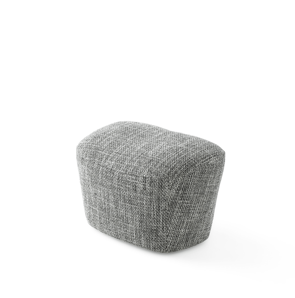hocker sparkle in stof grijs designmerken pode