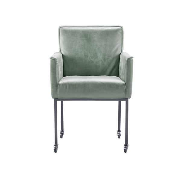 armstoel rona microleder bull dichte arm inhouse cruquius eetstoelen