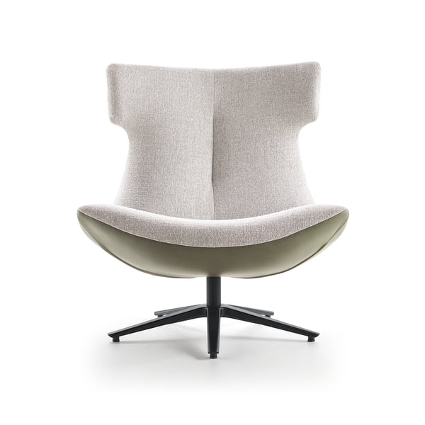 fauteuil Hickson duostoffering grijs baenks fauteuils cruquius deruijtermeubel