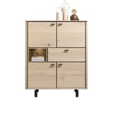 highboard livada natural hout ledverlichting woonboulevard cruquius deruijtermeubel