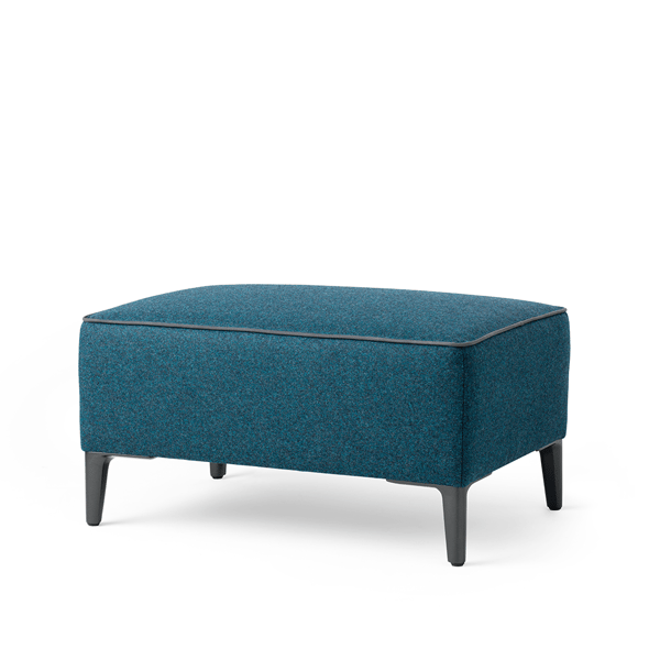 hocker edit pode designmeubelen stof blauw