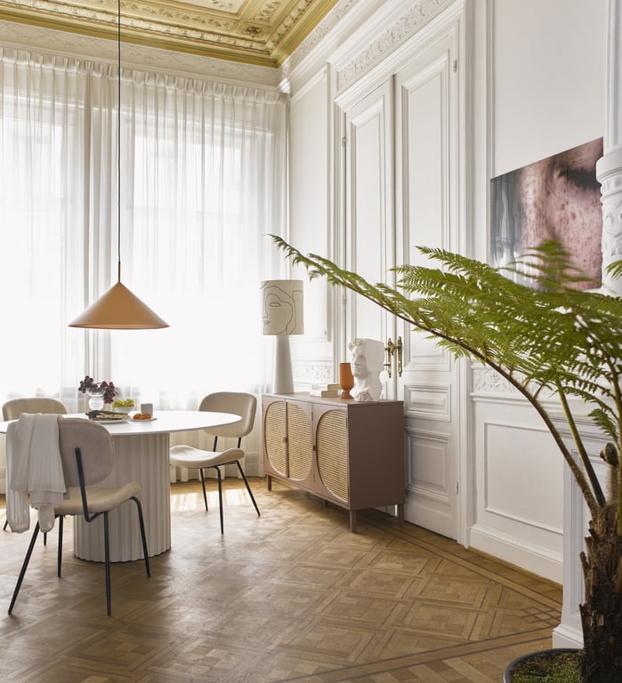 klassiek en vintage interieur