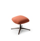 hocker spot in stof oranje orange design deruijtermeubel pode