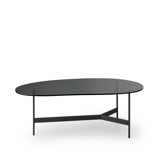 salontafel tampa in glas deruijtermeubel leolux design