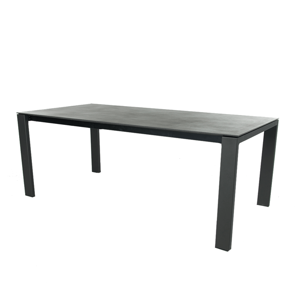 uitschuiftafel cervo in dekton bertplantagie designmeubelen noordholland