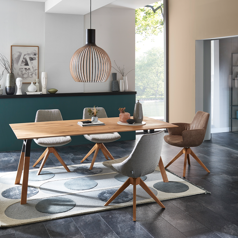 woonsfeer eetstoel maple four in stof blauw bertplantagie designstoelen haarlem