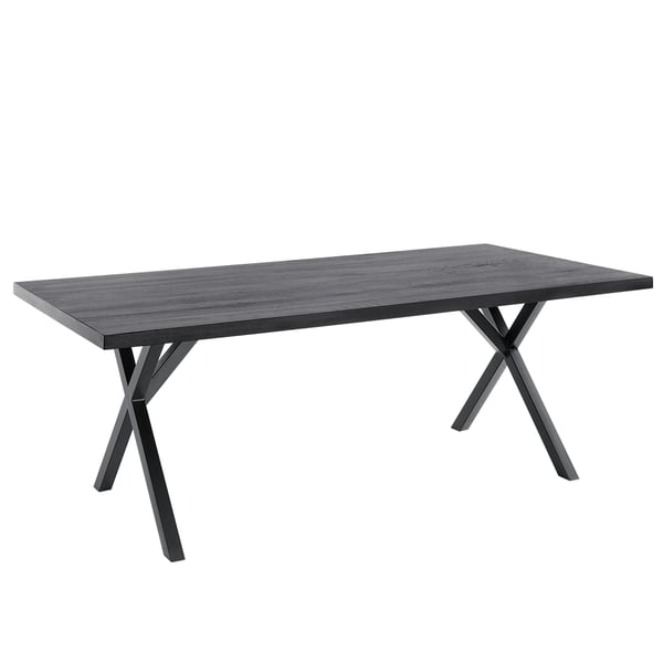 eettafel taranto zwart inhouse hout eetkamertafels cruquius 10425136