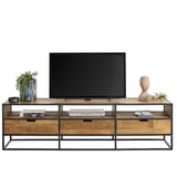 tv dressoir mekanti in hout 200cm inhouse cruquius
