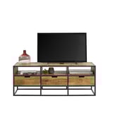 tv dressoir mekanti in mangohout 150cm inhouse cruquius