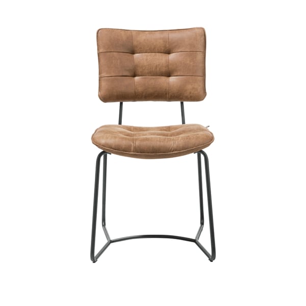 eetstoel julian microleder corsica cognac cruquius stoelen