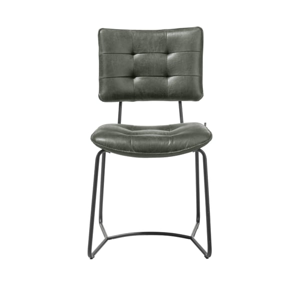 eetstoel julian microleder corsica groen cruquius stoelen