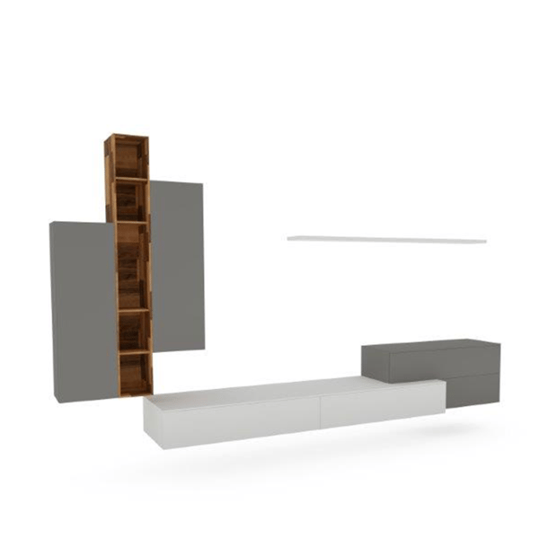 Wandkast 214-20 interstar designkasten deruijtermeubel