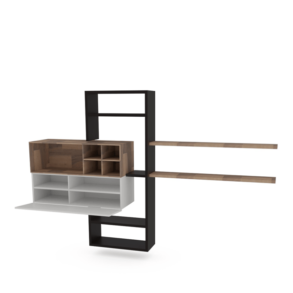 Wandkast 214-44 interstar designkasten deruijtermeubel