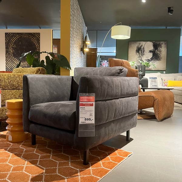 Fauteuil Dalio microleder