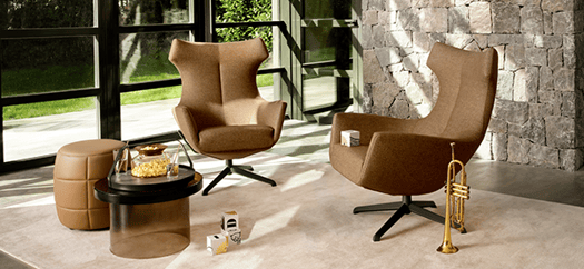 Fauteuils bij De Ruijtermeubel Cruquius Woonboulevard nabij Haarlem