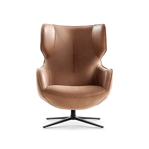 fauteuil dutchz 1801 lage rug leder cognac house of dutchz cruquius