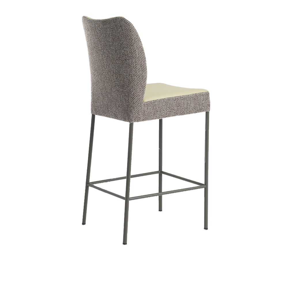 achterzijde barkruk mambo design bertplantagie hoge stoelen bartafels duostoffering