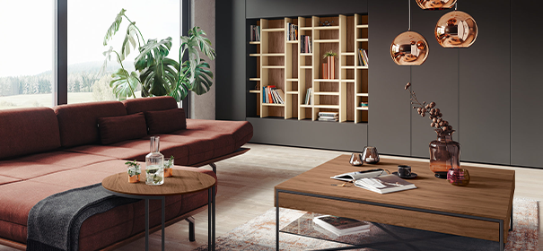 wandkasten op maat neo hulsta grijs met hout