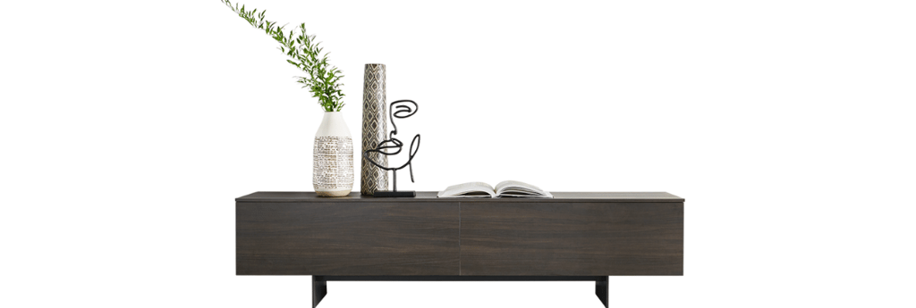 Categorie Demano woonprogramma tv meubel donker bruin met accessoires