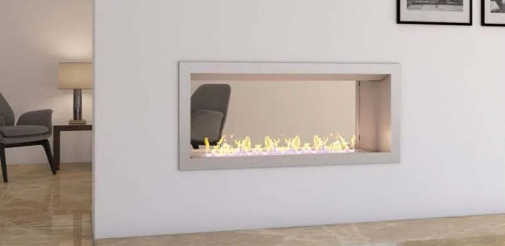 Zelfs als doorkijkhaard is een Bio Ethanol inzethaard geschikt