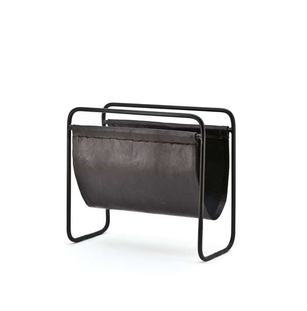 Krantenhouder zwart by-boo 1011 10284057 woonaccessoires woonkamer