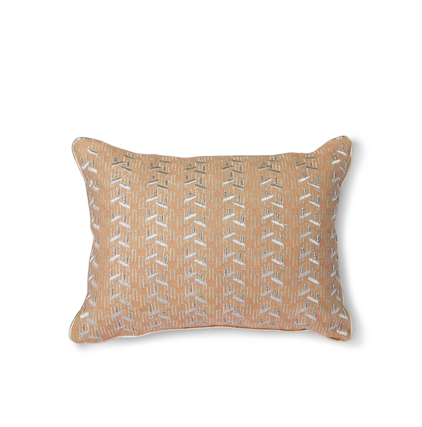kussen nude met zilveren patches van hkliving
