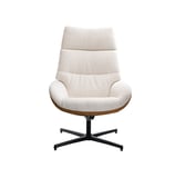 fauteuil erola draaifauteuil stof microleder inhouse