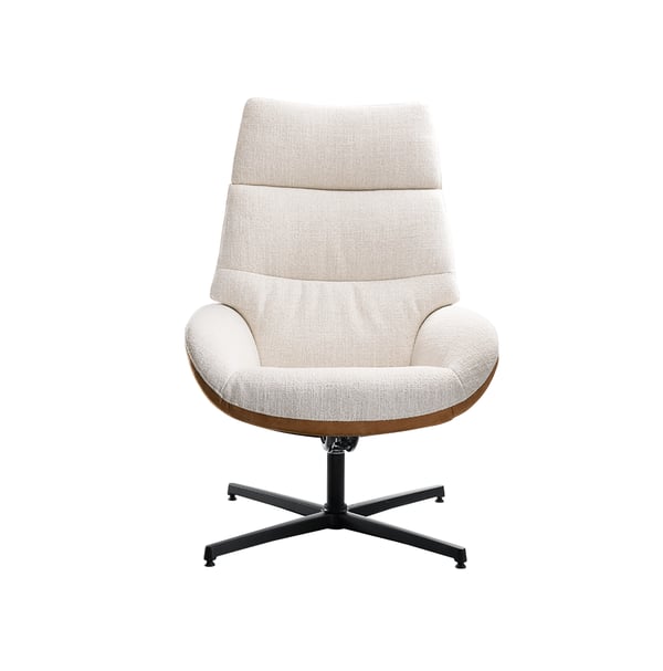 fauteuil erola draaifauteuil stof microleder inhouse
