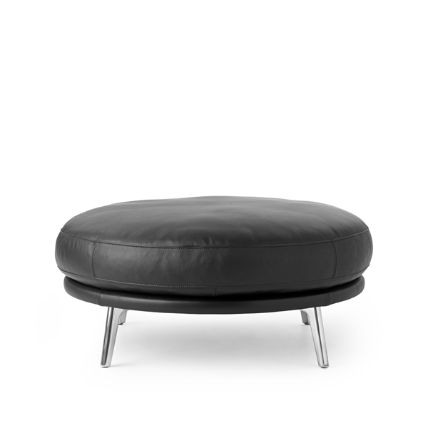 poef rego in leder leolux design poef en hocker cruquius