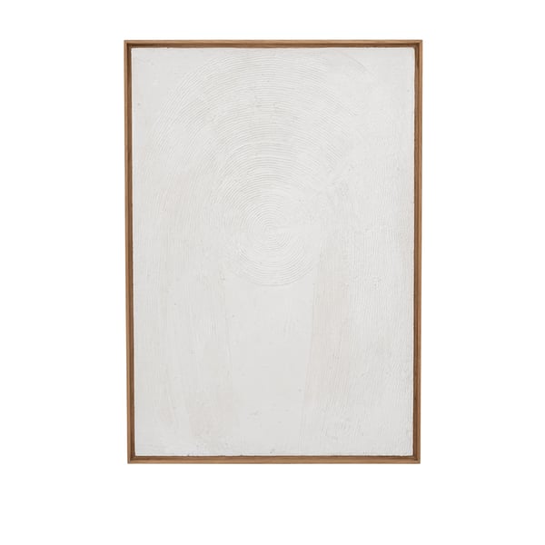 Schilderij Organic wit met hout woonaccessoires urban nature culture