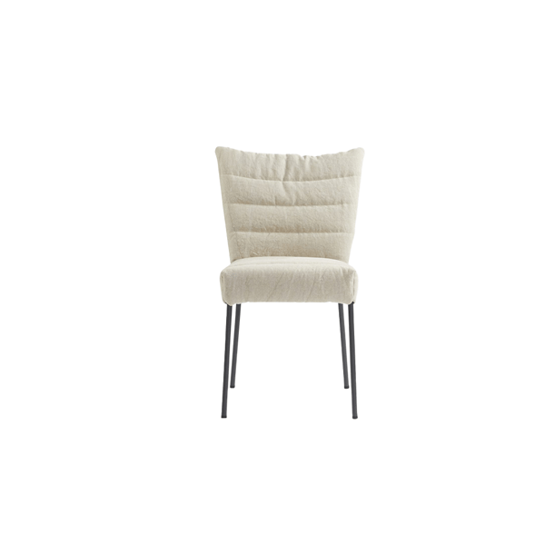 Cocoon eetstoel stof zacht design