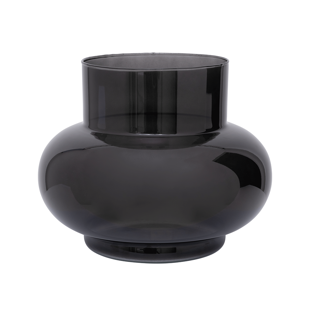 vaas tummy B glas black bloemenvaas urban nature culture dealer