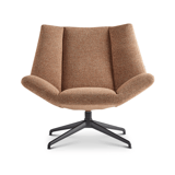 fauteuil Aiden hoog dyyk in stof bruin deruijtermeubel cruquius