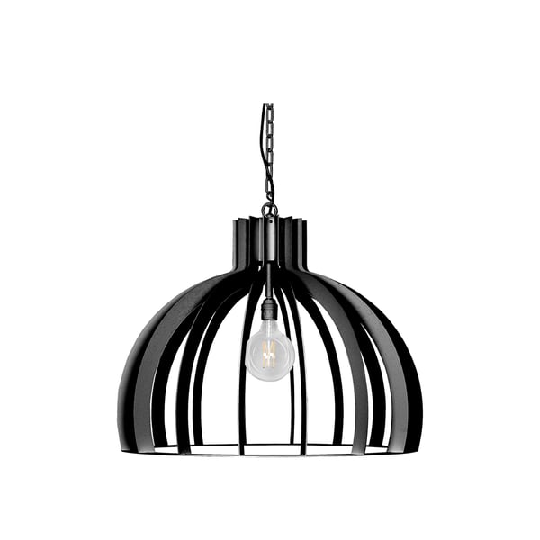 catania hanglamp rond zwart van dijkos