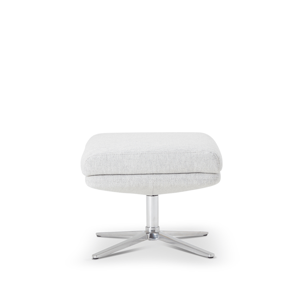 hocker Vera Bold Low 360 in stof grijs ijcoon designhockers cruquius