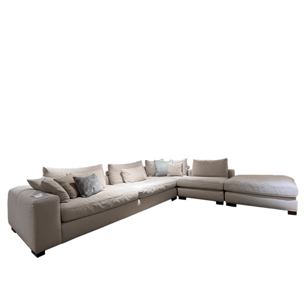 hoekbank adina private label in beige stof